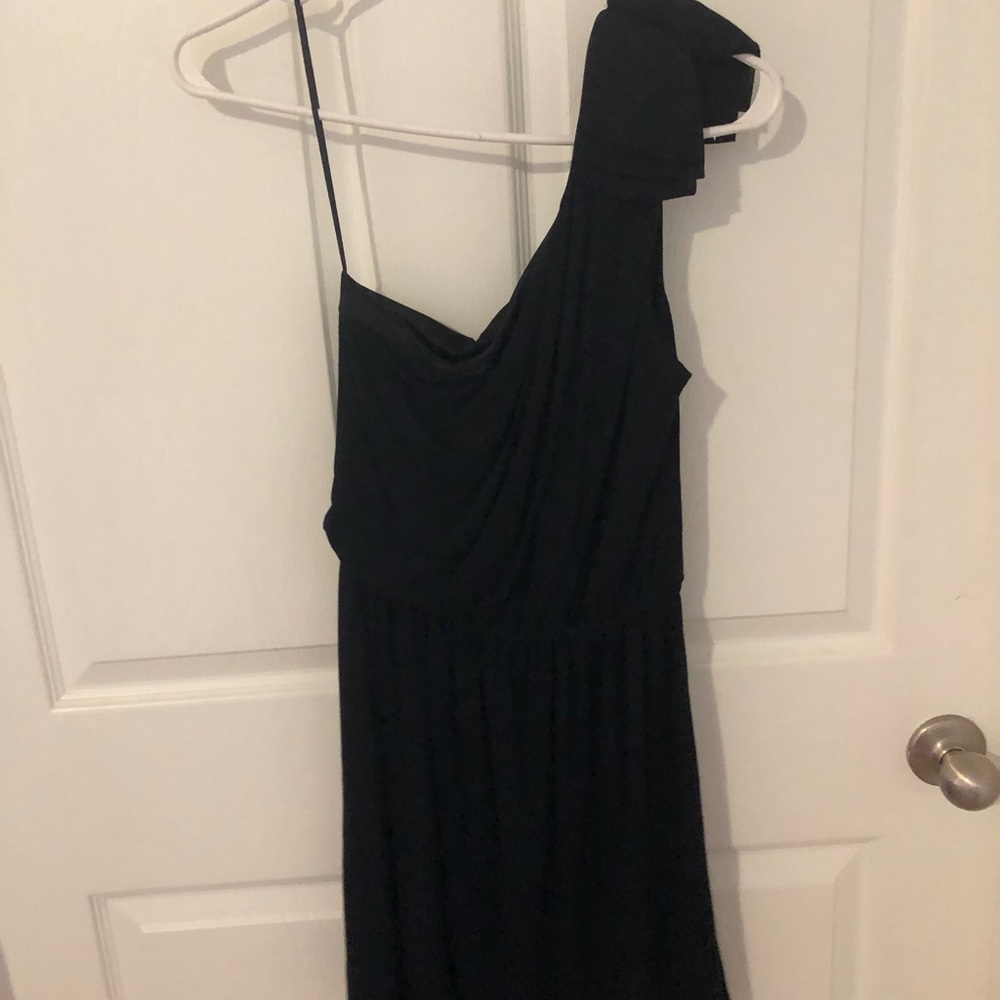 Black One Shoulder Dress